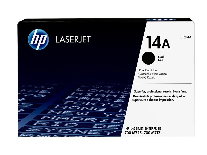 HP 14A Black Original LaserJet Toner Cartridge