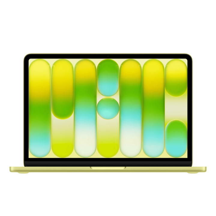 APPLE 13-INCH MACBOOK NEO: A18 PRO CHIP WITH 6‑CORE CPU AND 5‑CORE GPU, 8GB, 512GB SSD, TOUCH ID - CITRUS
