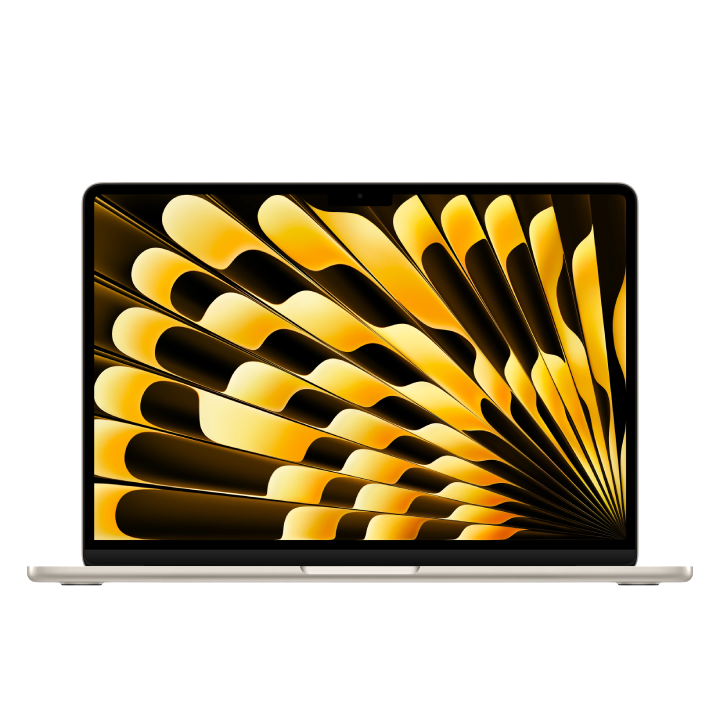 APPLE 13-INCH MACBOOK AIR: M5 CHIP WITH 10‑CORE CPU AND 10‑CORE GPU, 16GB, 1TB SSD - STARLIGHT
