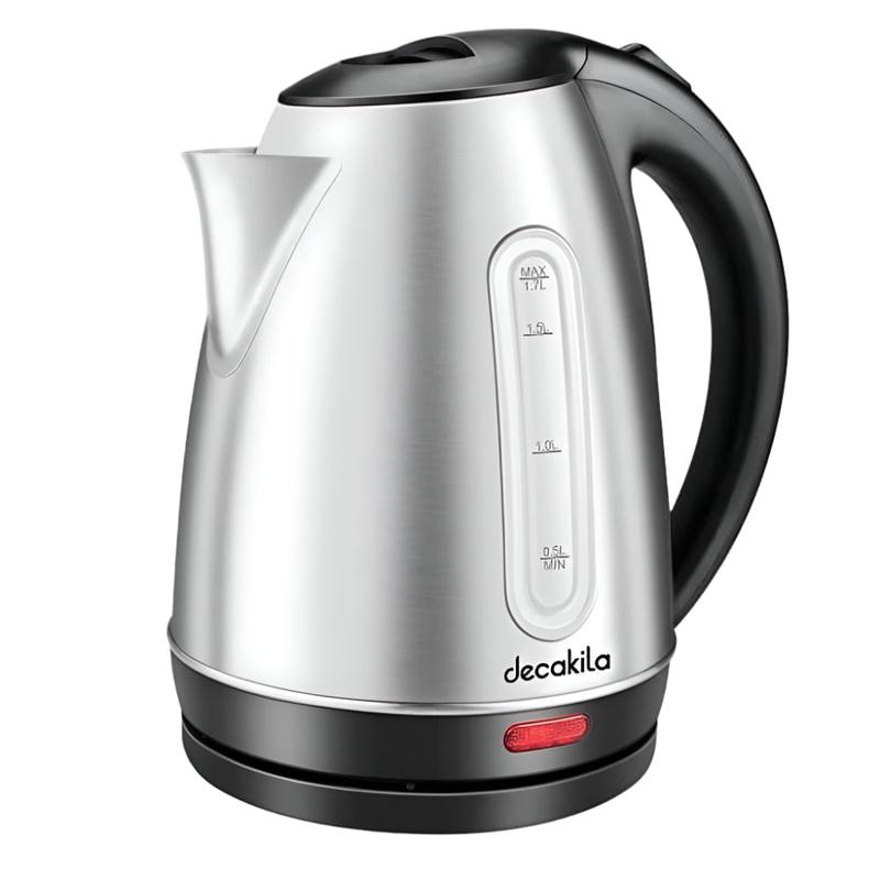 Decakila 1.7L Plastic Electric Kettle 2200W (KEKT004W)