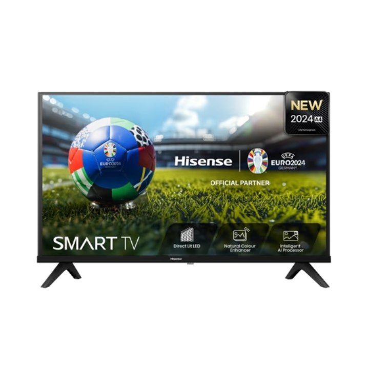 HISENSE 40" QLED SMART TV Full HD LED Smart VIDAA TV with Dolby Audio| DTS X| Noise Reduction