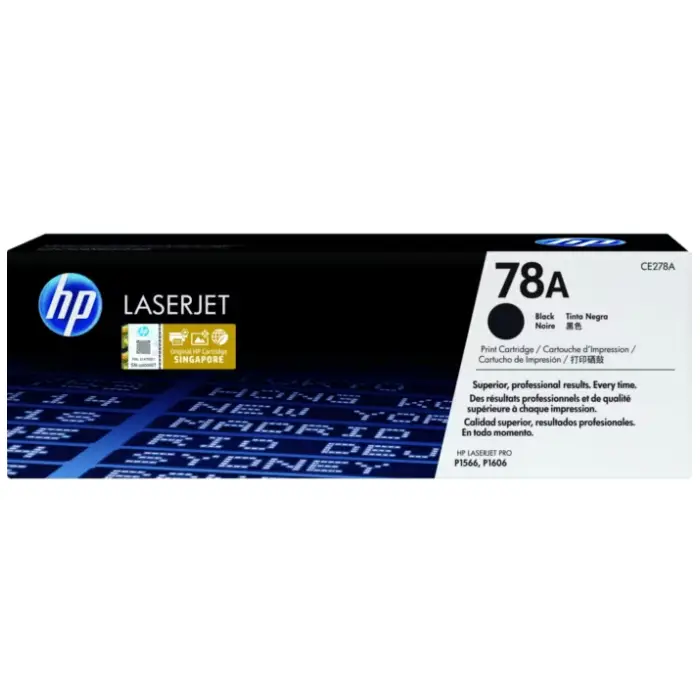 HP 78A Black Original LaserJet Toner Cartridge