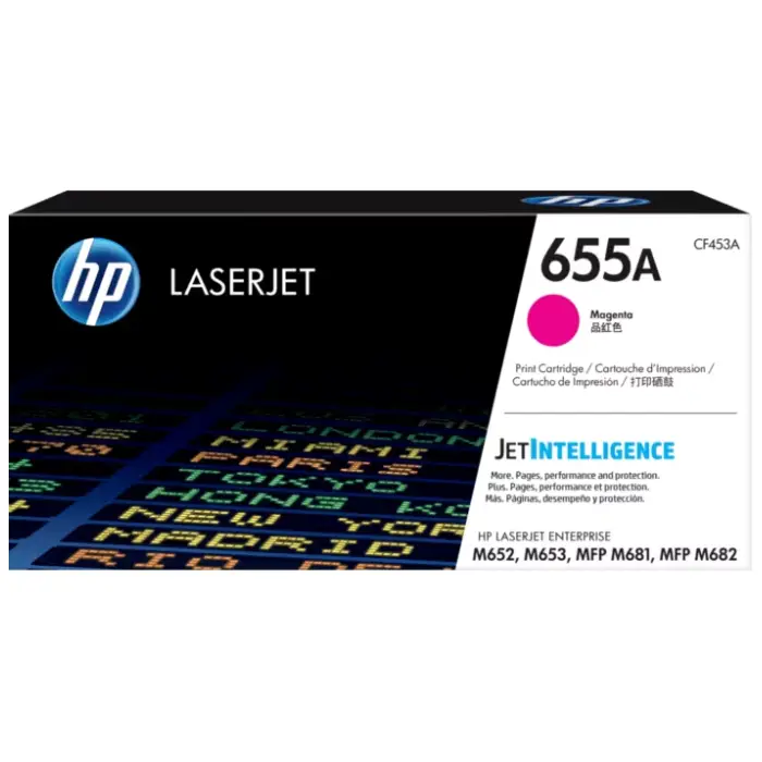 HP 655A Magenta Original LaserJet Toner Cartridge