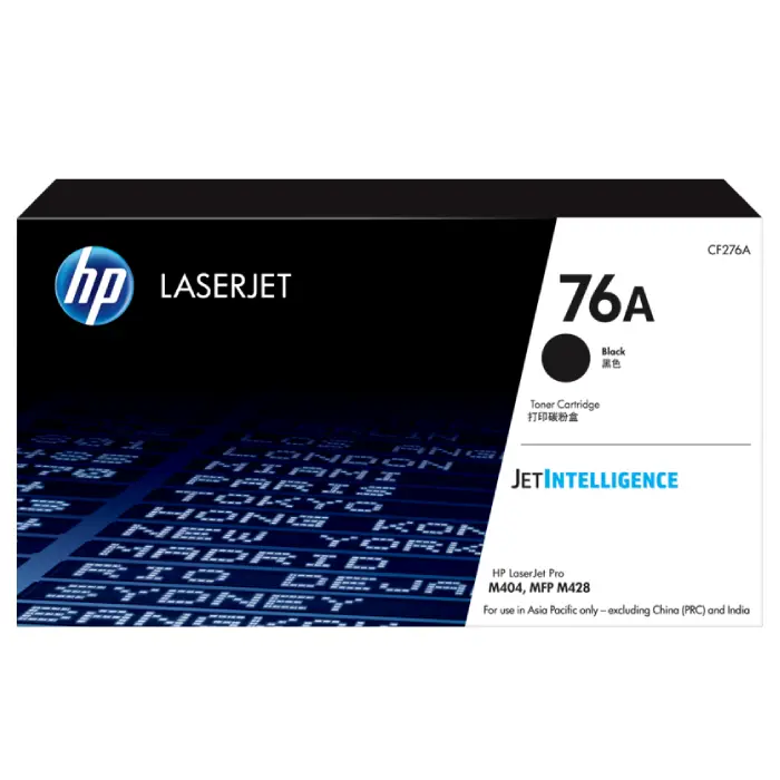 HP 76A Black Original LaserJet Toner Cartridge 