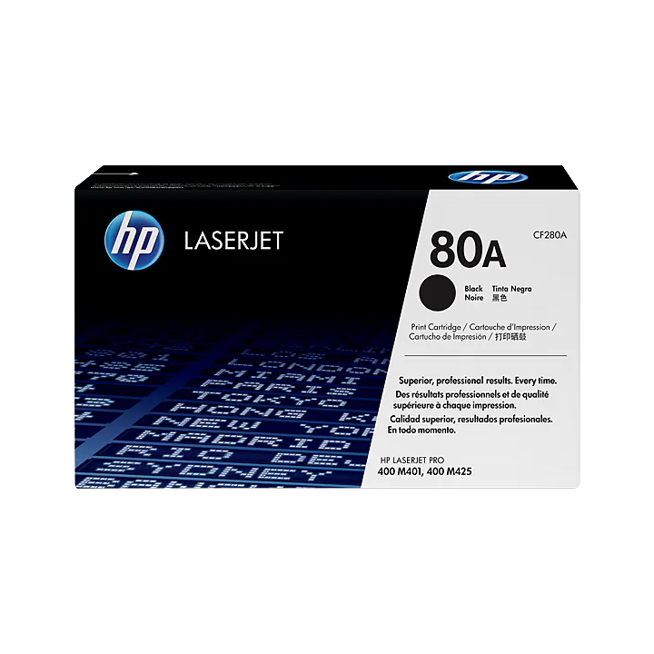HP 80A Black Original LaserJet Toner Cartridge