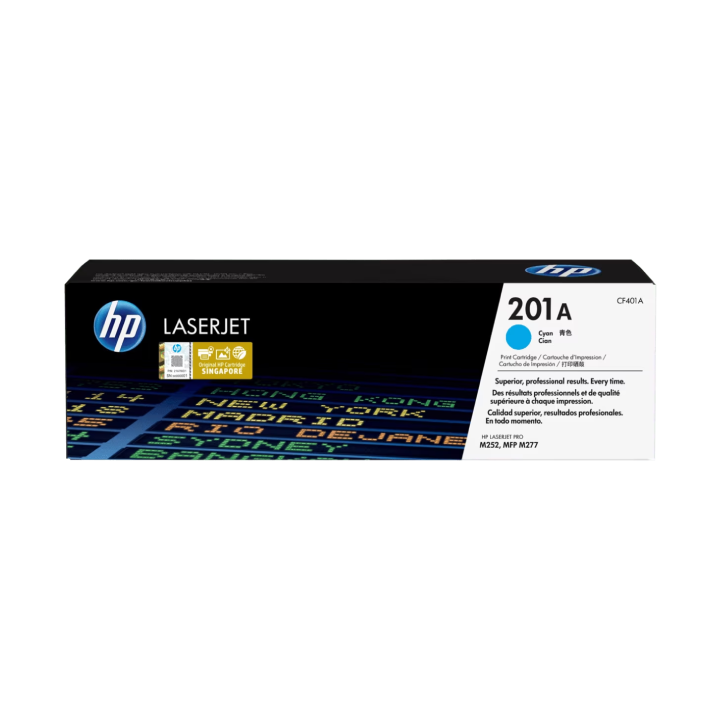 HP 201A Cyan Original LaserJet Toner Cartridge