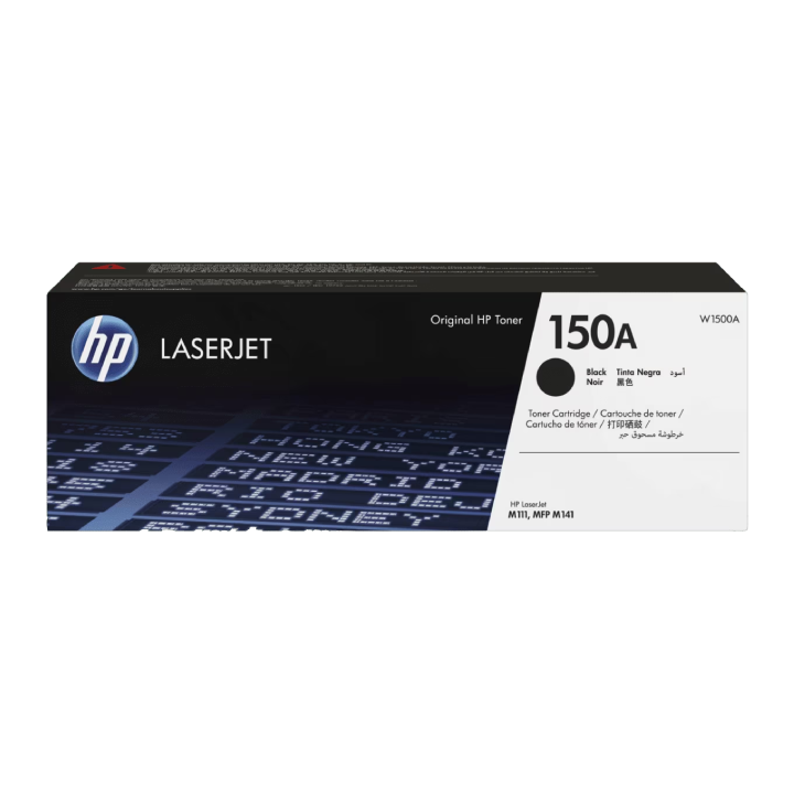 HP 150A Black Original LaserJet Toner Cartridge (W1500A)