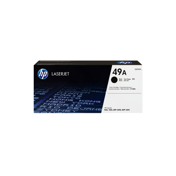HP 49A Black Original LaserJet Toner Cartridge