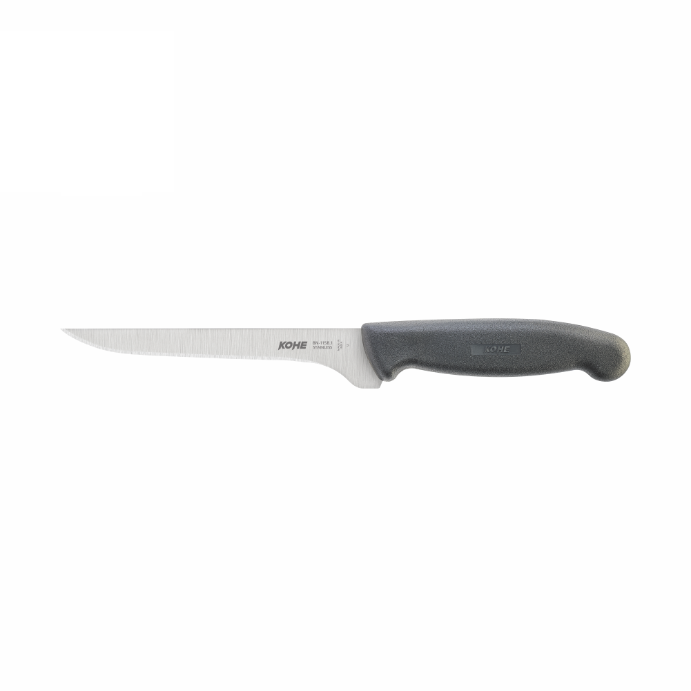 KOHE - Premium Stainless Steel Boning Knife BN Removing Bones of Poultry, Meat & Fish Without Any Wastage 260mm | BN-4151.1