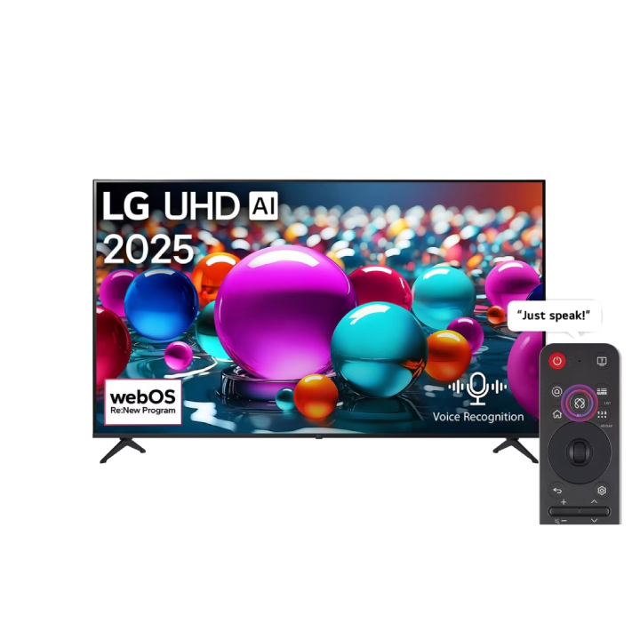 LG -55 inch UHD AI UA85 4K Smart TV AI Magic Remote HDR10 webOS25