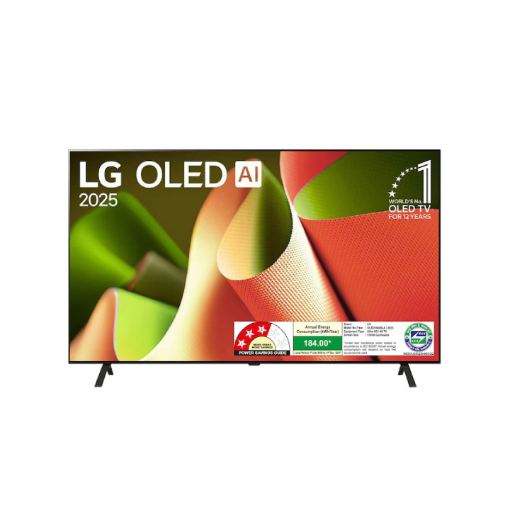 LG - OLED AI 139cm (55) TV (B4), a8 AI Processor 4K, 20W Audio Output, 120Hz Native Refresh Rate