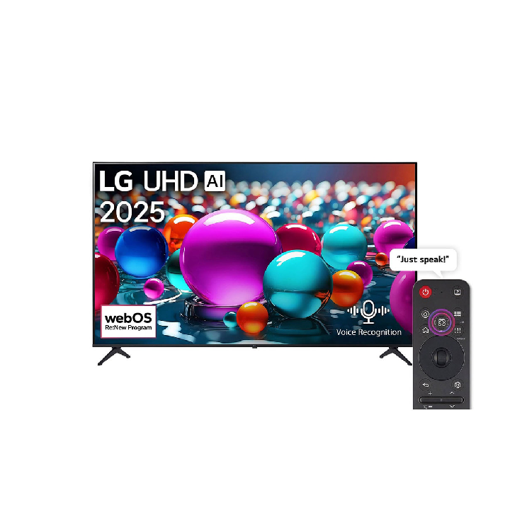 LG - 75" inch UHD AI UA85 4K Smart TV AI Magic Remote HDR10 webOS25