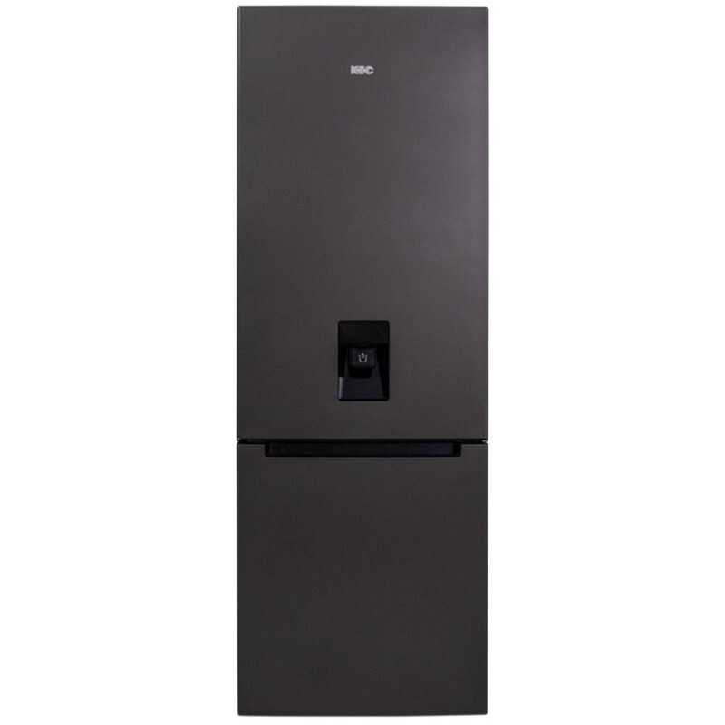 KIC - 314L Fridge Freezer combo with Water Dispenser | Bottom Mount - Dark Grey - KBF635GRW