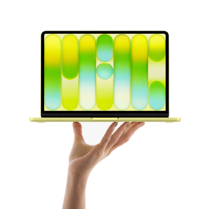 APPLE 13-INCH MACBOOK NEO: A18 PRO CHIP WITH 6‑CORE CPU AND 5‑CORE GPU, 8GB, 256GB SSD - CITRUS