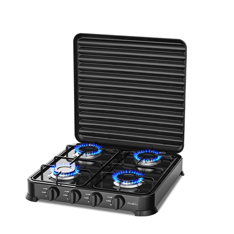 Decakila -  Four Burner Gas Stove – KMGS010B