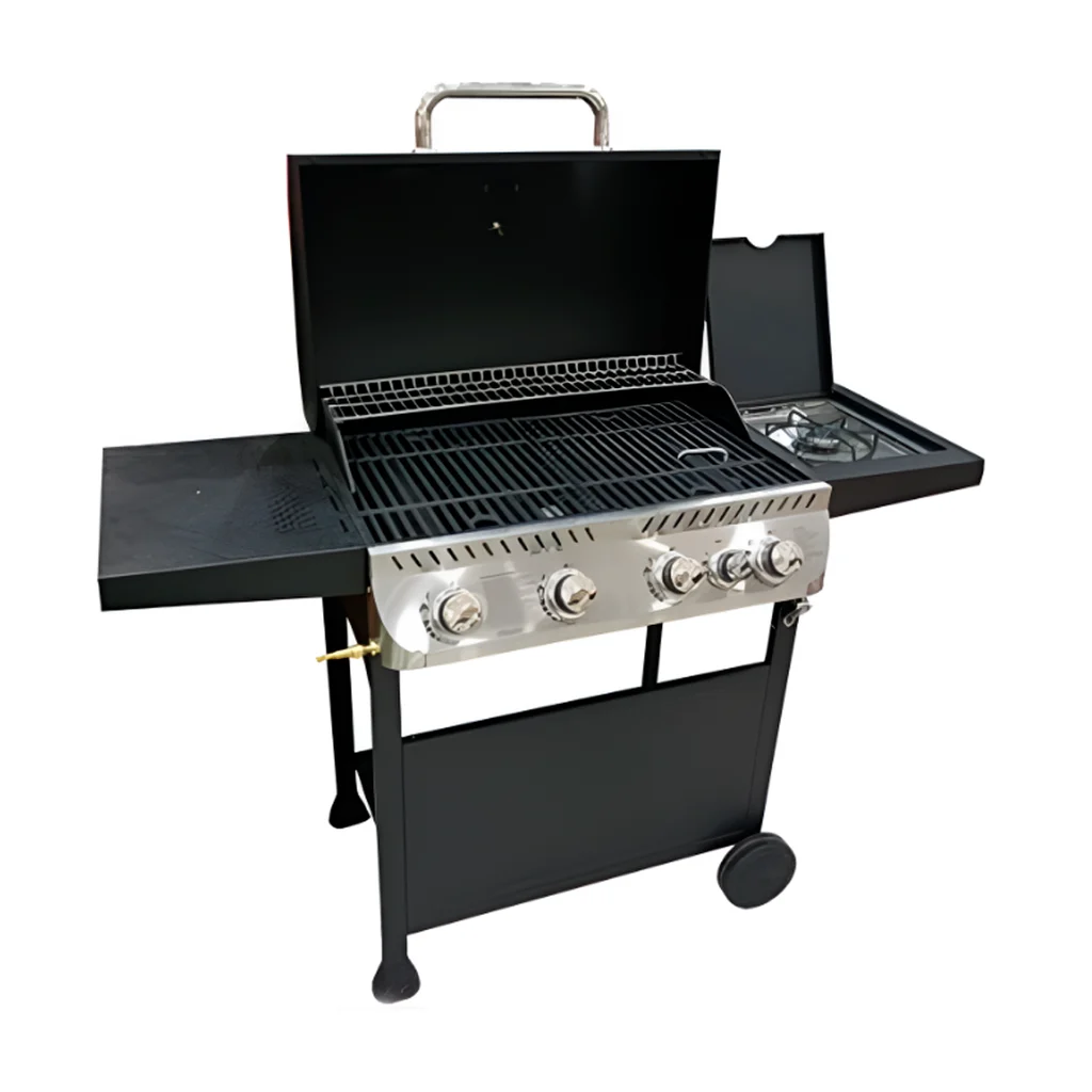 Decakila -  2 Burner Gas BBQ Grill Stand – KMGS005B