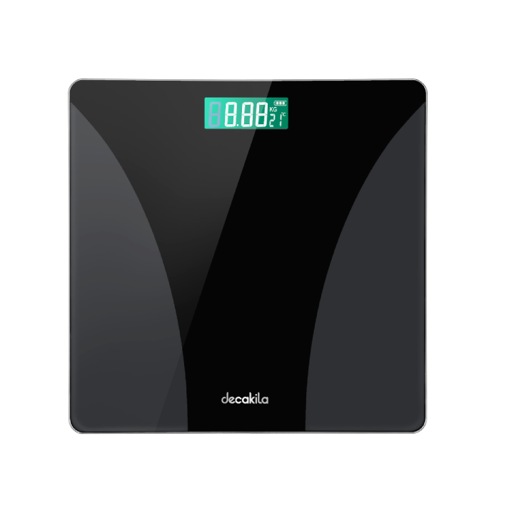 Decakila -  - Body Scale | 2.5kg - 180kg | Temperature Display | Toughened Glass - KMTT038W