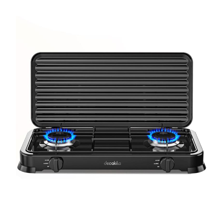 Decakila -  Double Burner Gas Stove – KMGS008B