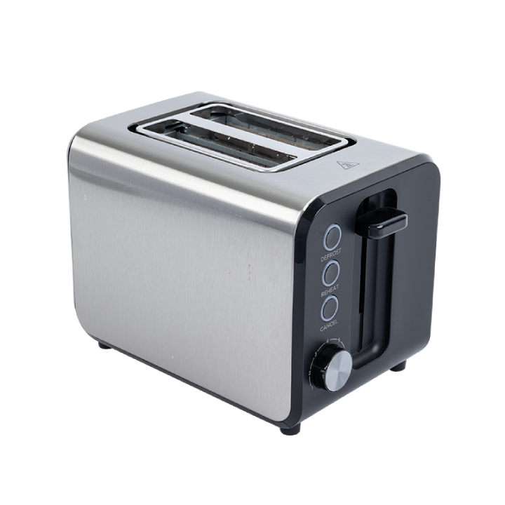MIDEA - Toaster 2 Slots | 950W With Adjustable Browning Control | Removable Crumb Tray | Automatic Pop Up | Defrost | Warm | Cancel | Auto Power Cut Off Function | 7 Level Settings - MT-RW2L20W