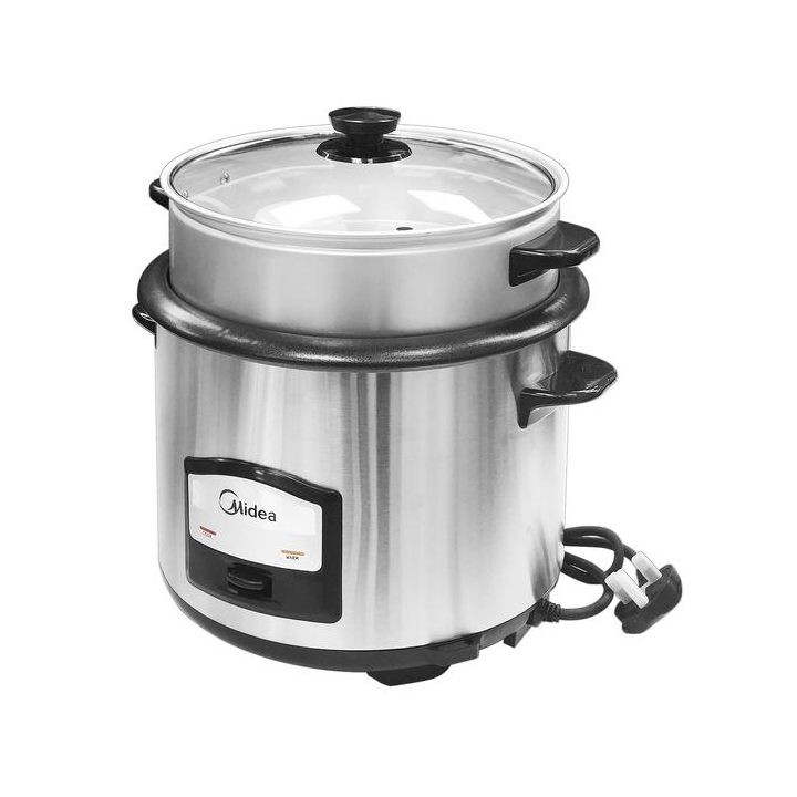 Midea 1.8L Rice Cooker With Steamer, 750W | MG-TH657A