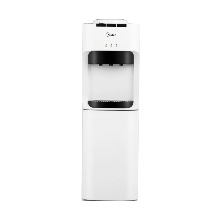 MIDEA - 16Litres 3-Tap Water Dispenser with Fridge Cabinet - YD1635S-W