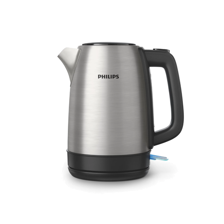 Philips -  1.7 Liters Capacity, 2200 Watts, Silver/Black - HD9350