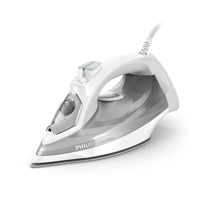 Philips - 5000 Series Steam Iron, 2400W, Grey -DST5010