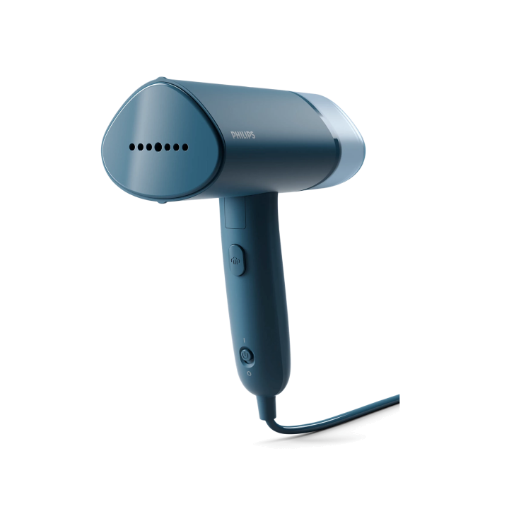 Philips - Handheld Garment Steamer | Compact & Foldable, Convenient Vertical Steaming, 1000 Watt Quick Heat Up, up to 20g/min - STH3000