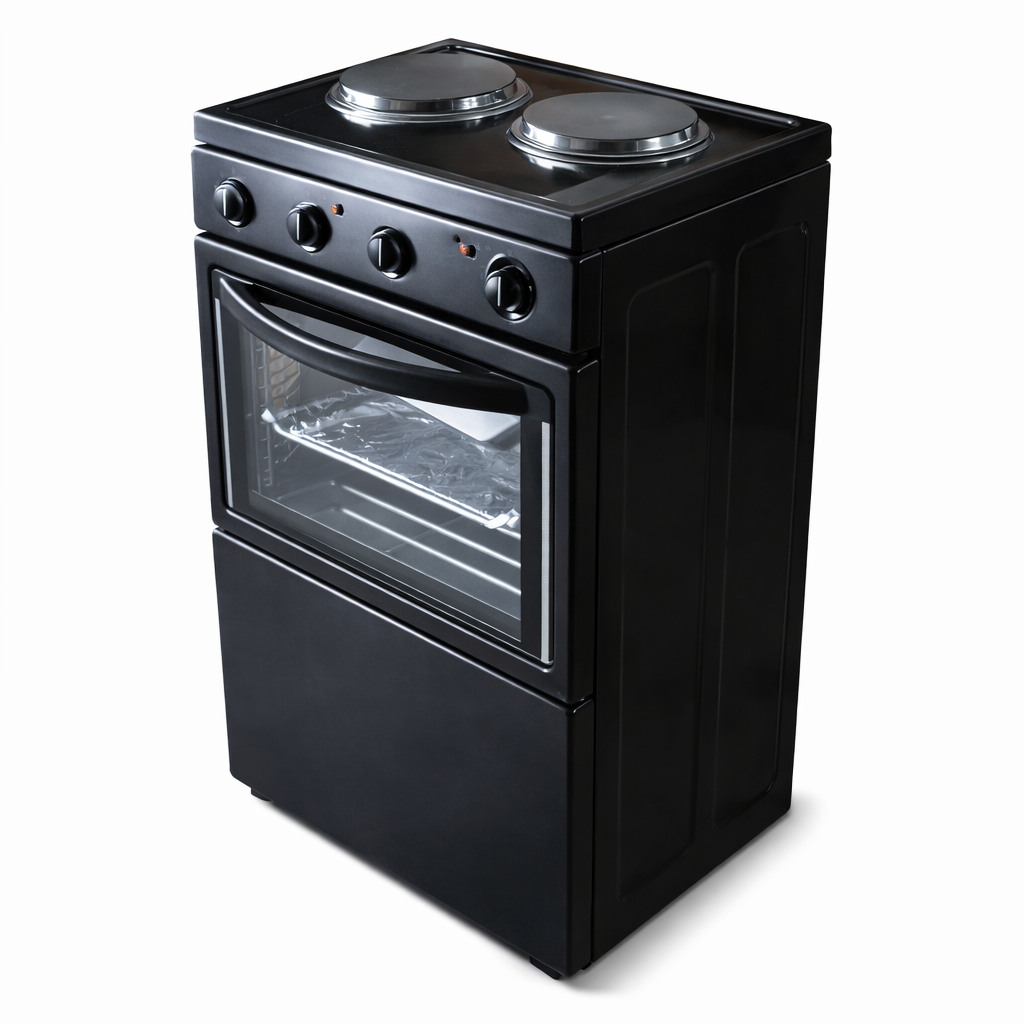 SUPERIOR -Plate Electric Stove | 2000 W | Black - CKR_2PLT_SUP_ZM