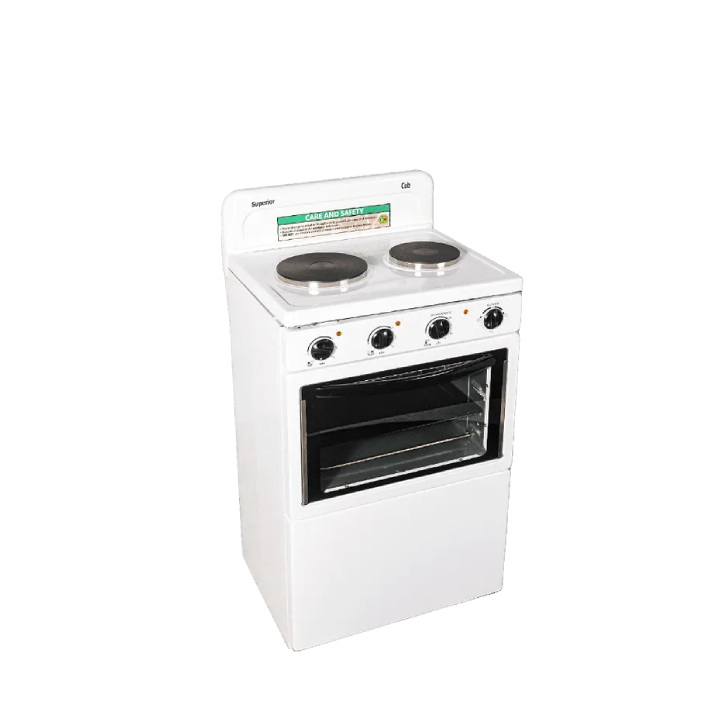 SUPERIOR -Plate Electric Stove | 2000 W | White - CKR_2PLT_SUP_ZM_WHT