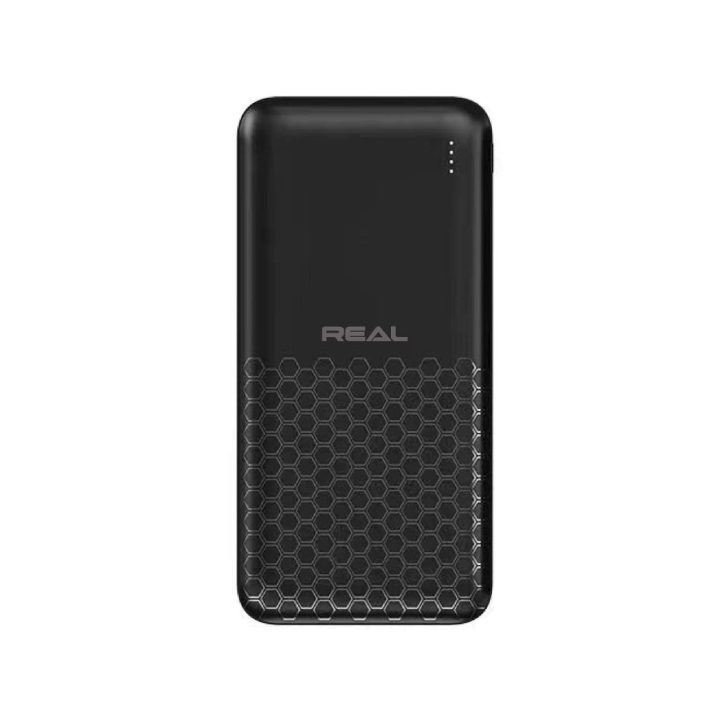 REAL - Power Bank| 10000mAh | Fast Charge 10000mAh - RXP102BAK
