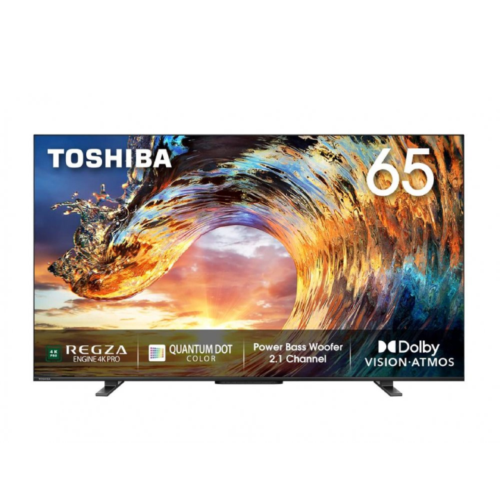 Toshiba 65″ Ultra HD 4K Smart TV–Direct LED, REGZA Engine 4K, HDR & Android TV (65M550KN)