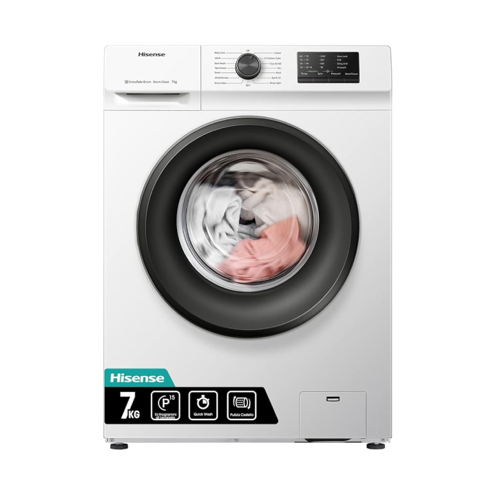 Hisense - 7kg White Front Loader - WFVC7012E