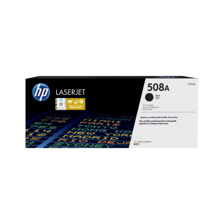 HP 508A Black Original LaserJet Toner Cartridge