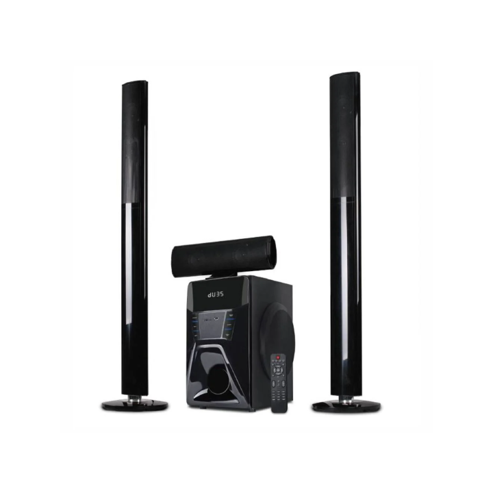 REAL 200W Active Speakers | 2 Tall Boy Speakers - AS31-200ABT