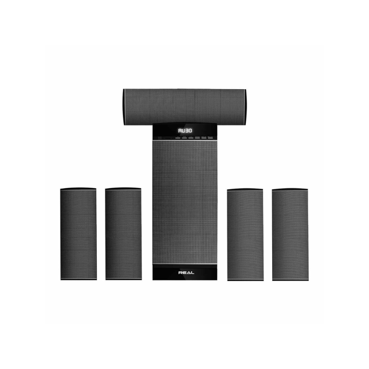 REAL - 300W Active Speakers | Bluetooth |  6.5" Woofer - AS51-300FAS