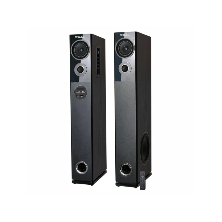 REAL - 240W Active Speakers | USB Port | Bluetooth - AS20-240ABT