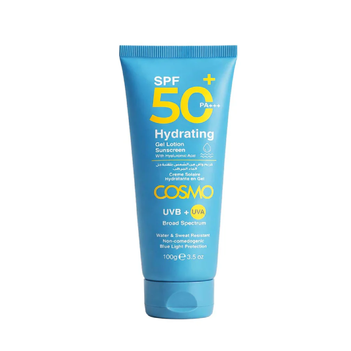 COSMO - Sunscreen Gel Lotion 100g - Hydrating SPF 50+ - COM33103905