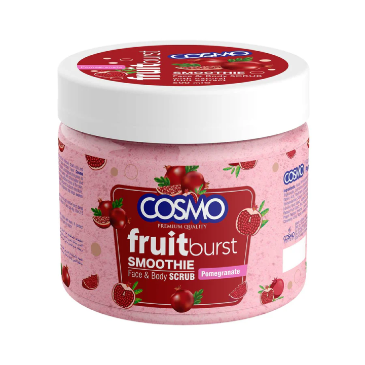 COSMO Face & Body Scrub 500ml - Pomegranate - COM33101312