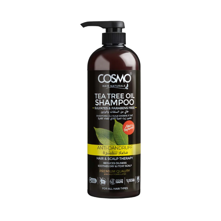 COSMO - Hair Shampoo 480ml - Anti Dandruff Tea Tree Oil - COM33103380