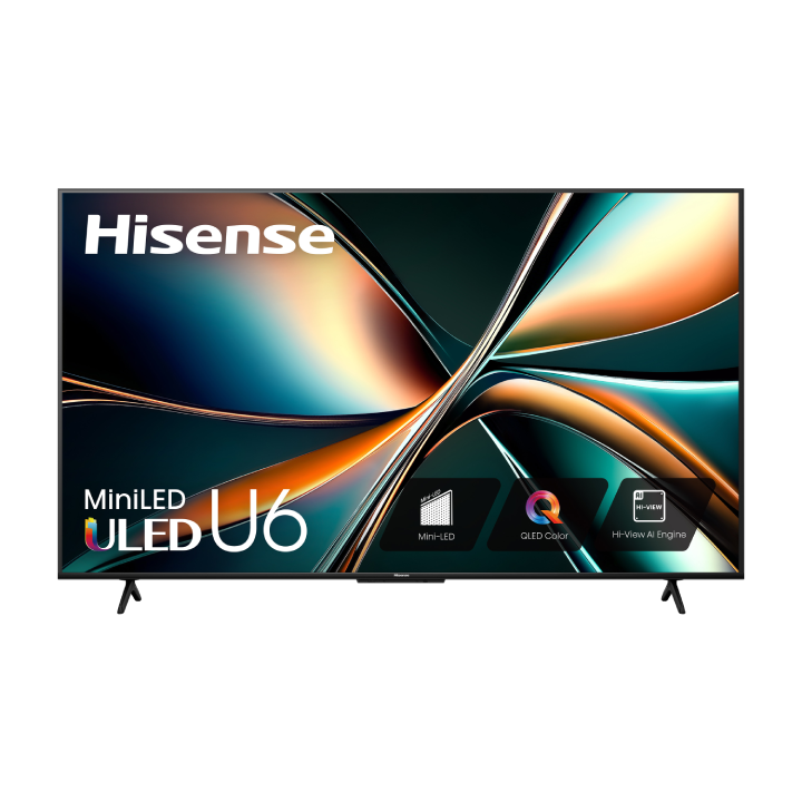 Hisense - 65" Class U6 Series Mini-LED ULED 4K Google TV - LED65U6S