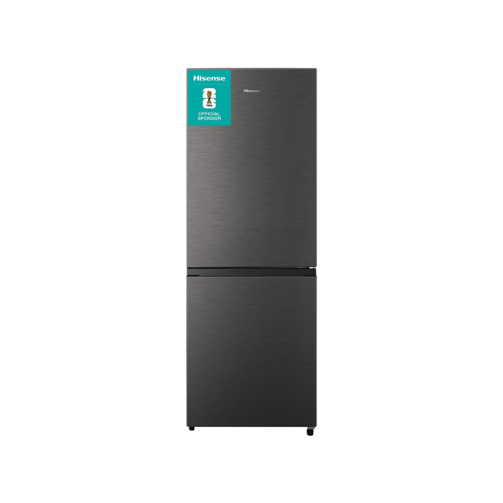 Hisense - 223L Titan Inox Bottom Freezer | Combi Fridge | Multi-Air Flow - H310BIT 
