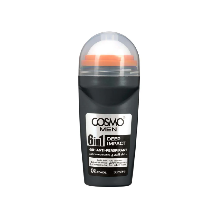 COSMO - Men 6 In 1 Deep Impact 48h Anti-Perspirant | 50ml - COM33104045
