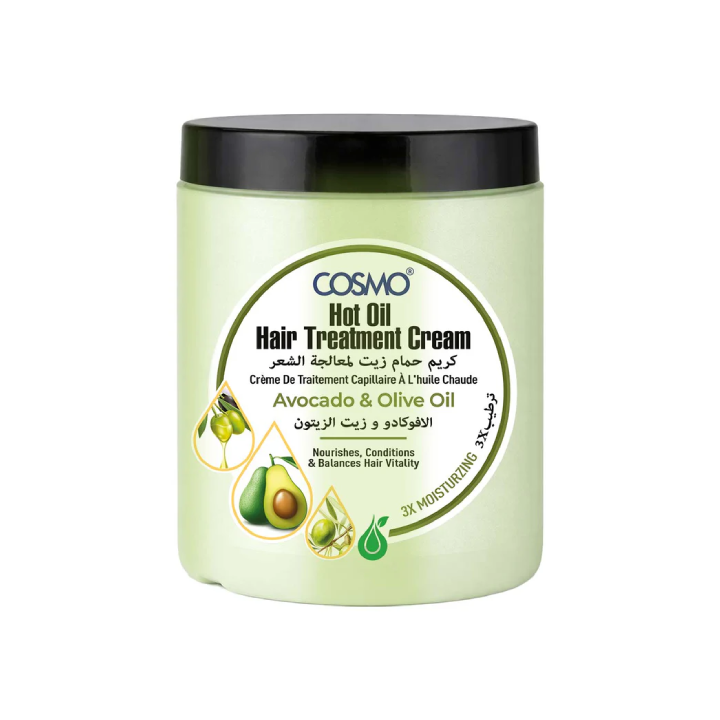 COSMO - Hot Oil Hair Treatment Cream - Avocado & Olive Oil | 1000ml - COM33103744