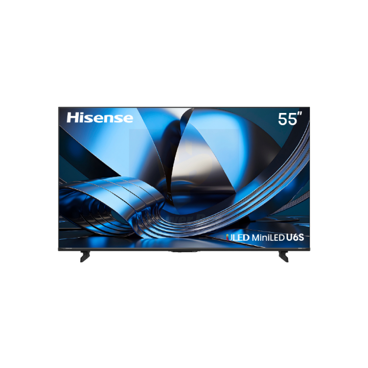 Hisense - 55" Smart Google TV | Dolby Vision Atmos | 4K MiniLED- LED55U6S