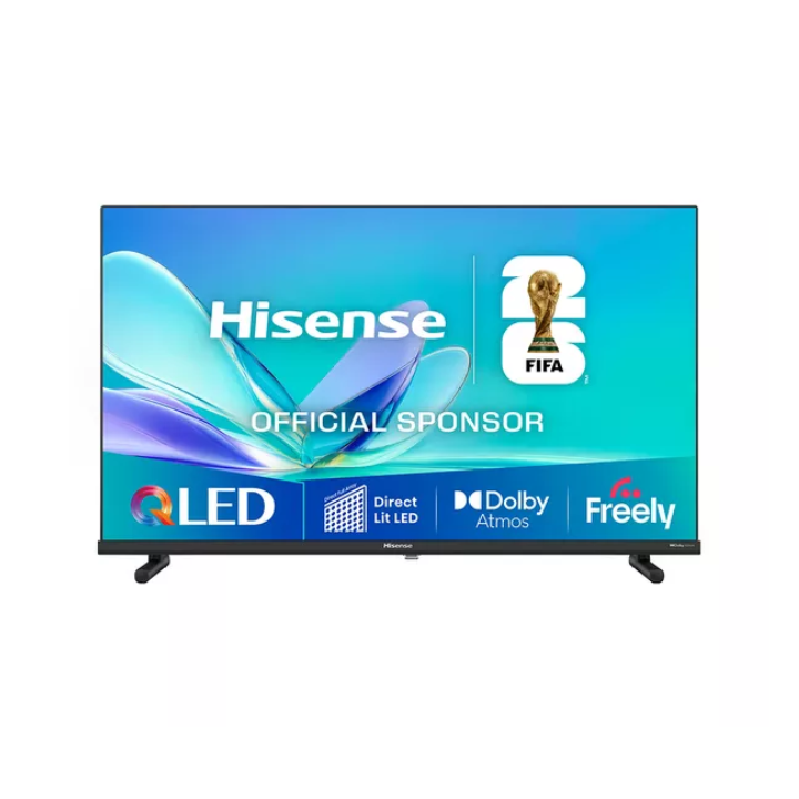 HISENSE -32" QLED Full HD HDR Smart TV with Freely | Game Mode | AI Sports Mode | Dolby Atmos - LED32A5Q 