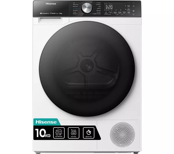 5S Freestanding tumble dryer with heating pump, 10 kg | DH5S102BW