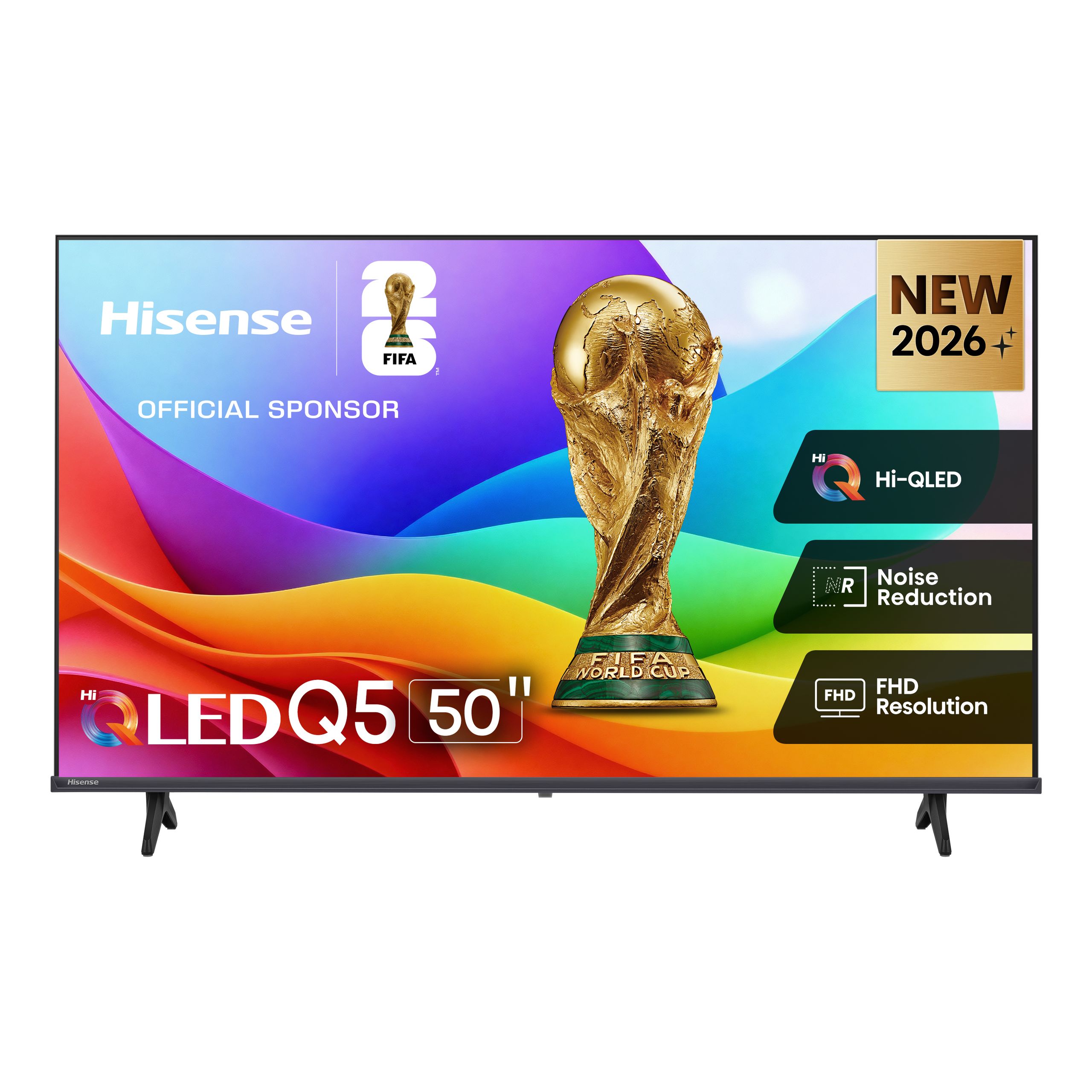 Hisense Q5S 50" 2K Hi-QLED Smart TV | Full HD, HDR-LED50Q5S
